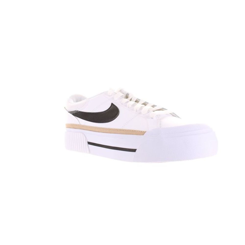 Nike Women's Sneakers White and Black - Picture 2 of 4